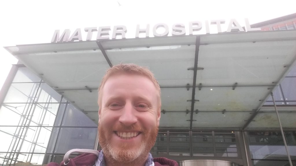David is one of the fifty heart and lung transplants that are performed at the Mater Hospital every year.