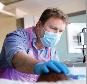 Critical Care Consultant at the Mater, Dr. Colman O'Loughlin