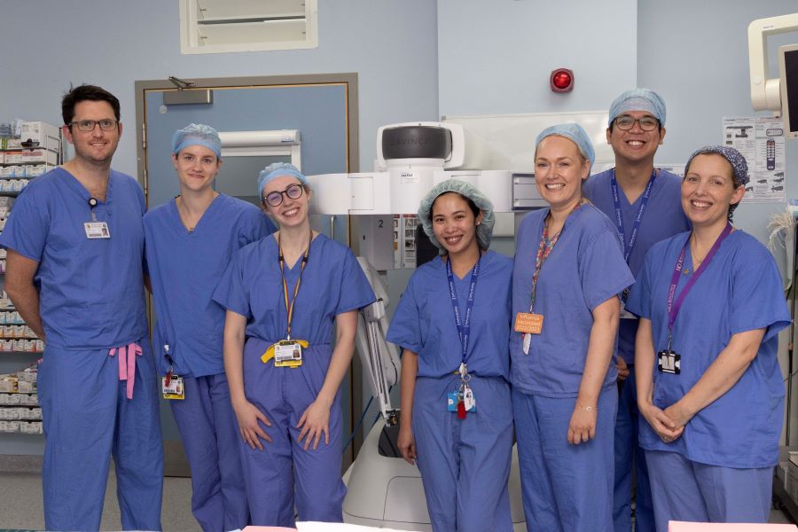 Mater Hospital performs 1000th Robotic surgery.