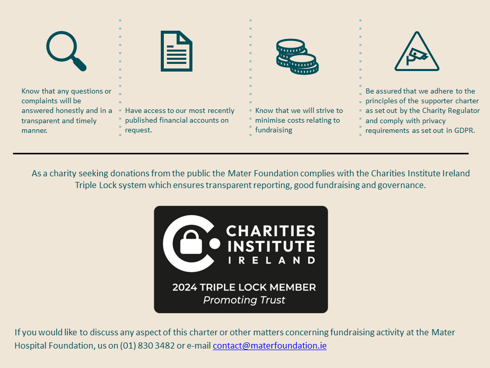 Mater Hospital Foundation - Supporter Charter 2