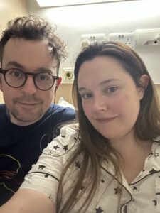 Caoimhe and her partner, Eoin.