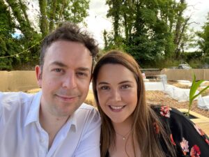 Caoimhe and Eoin on holiday